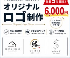あなただけのオリジナルロゴを制作します イメージ1