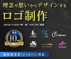 想いが伝わる、洗練されたオリジナルロゴを制作します イメージ1