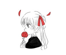 アンニュイかわいいオシャレなアイコン描きます イメージ1