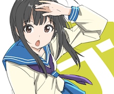 カラフルなSNSアイコン作成します カラーリングとオリジナルキャラクターで個性を強調しましょう！