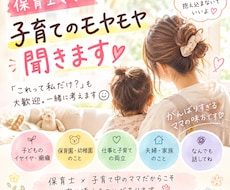 保育士ママが子育てのモヤモヤ、何でもお聞きします イメージ1