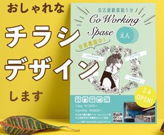 丁寧なヒアリングでおしゃれなチラシ作成します イメージ1