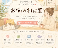 どんな悩みも、チャットでゆっくりお聞きします イメージ1