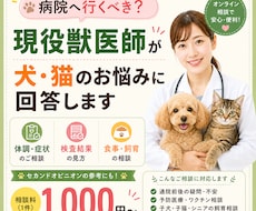 病院行くべき？現役獣医師がお悩みに丁寧に回答します イメージ1