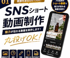 SNS用ショート動画を作成します イメージ1