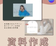 アパレル◎Canvaでお洒落な企画資料を作成します イメージ1
