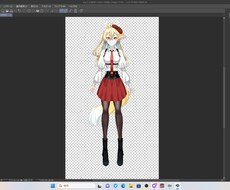 VTuberパーツ分け済みモデル作ります イメージ1