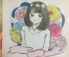 色いっぱいの可愛くて存在感のある絵を描きます イメージ1