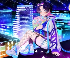 企業実績あり！記念日イラスト作成します 特別な日の１枚に！キラキラなイラストをお届けします！