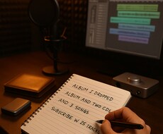曲の歌詞を作成します イメージ1