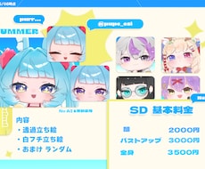 デフォルトキャラクター描きます イメージ1