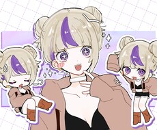キャラクターイラストを描きます イメージ1