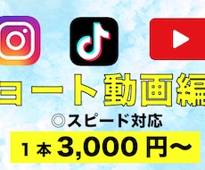 スピード対応◎ショート動画を編集します イメージ1
