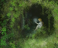 早くて1週間！ちょっとした美しい背景描きます 神秘的な廃墟や森のなかなどの風景を描きます！