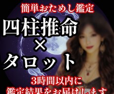 お試し鑑定！3時間以内に占います イメージ1