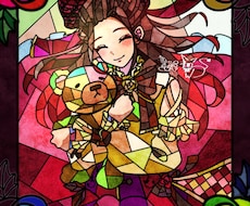 ステンドグラス風イラストを描きます イメージ1