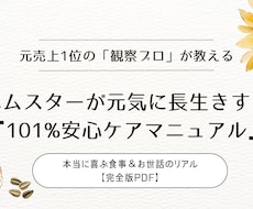 ハムちゃんのケア方法伝授します イメージ1