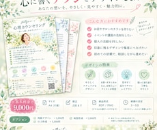 店舗紹介チラシを作成します イメージ1