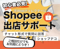Shopee出店・初期ストア構築をサポートします 【初心者向け】丁寧なスタートアップパッケージです
