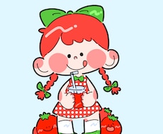 デフォルメイラスト、似顔絵イラストを描きます イメージ1