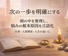 四柱推命から、悩みや行動のタイミングを読み解きます イメージ1