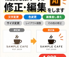 Illustratorデータ修正・編集をしますます イメージ1