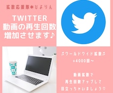 Twitter動画の再生回数増えるまで宣伝します Twitter動画の再生回数をアップさせて目立ちたい方に★