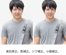 プロフィール写真のレタッチをいたします イメージ1