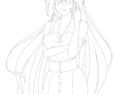 あなたの代わりにそのキャラ線画します イメージ1
