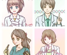 TwitterなどSNSのアイコンを作成します