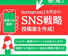 SNSネタ切れ解消！1ヶ月分の投稿案作成します 広告マンがAIを駆使して「バズり」より「集客」を狙う企画を