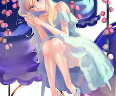 華やかで可愛いイラスト制作いたします イメージ1