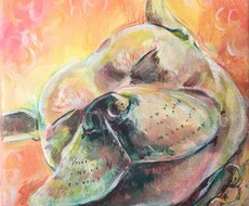 あなたのペット&お好きな動物のお顔描きます イメージ1