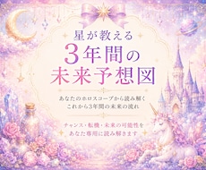 3年間の未来予想図を作成します イメージ1