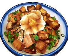 見た人に飯テロ！？美味しそうなイラスト制作します イメージ1