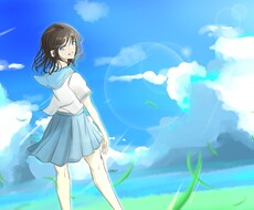 人物を基調とした繊細なイラストを描きます イメージ1