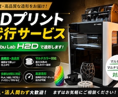 3Dの造形代行を行います イメージ1