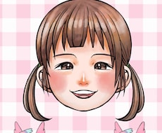 ファーストカットにぴったり！可愛い似顔絵を描きます イメージ1