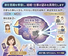 潜在意識を修復し、結婚・仕事の望みを具現化します イメージ1
