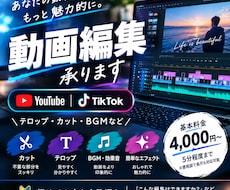 一つ一つの動画にぴったりのテロップを入れます イメージ1