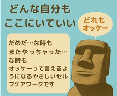 自己否定ぐせをやさしくゆるめるお手伝いします イメージ1