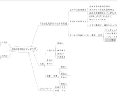 貴方の頭中をﾏｲﾝﾄﾞﾏｯﾌﾟで可視化します 打合せの場でｷｰﾜｰﾄﾞで頭中の地図を可視化