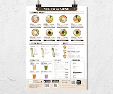 目にとまる、印象に残るポスター作成します 修正無制限！イベント、店頭メニューなど