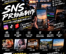 SNS・店舗PR動画を制作します イメージ1