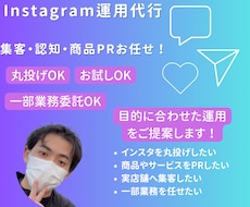 InstagramマーケターがSNS運用代行します イメージ1