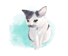 商用可◎可愛いうちの子を優しいタッチで描きます ★全身イラスト標準！何気ない姿イラストに残しませんか？★