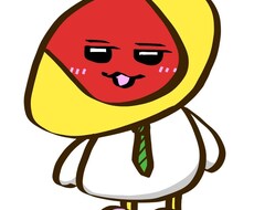 食べ物系の緩いキャラを作ります イメージ1