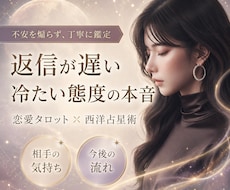 あの人の本音と今の気持ちを丁寧に占います イメージ1