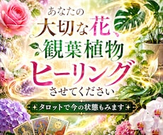 あなたの大切な植物ヒーリングします 生花、観葉植物に遠隔レイキヒーリング送ります