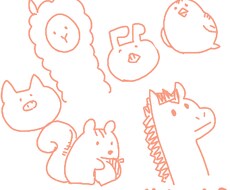 商用利用可〇ゆるいドウブツ描きます イメージ1